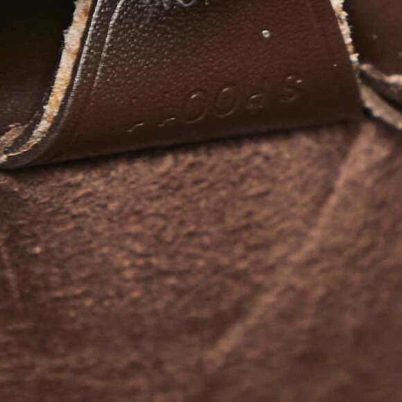 LOUIS VUITTON Authentic Brown Leather Shoulder Bag
